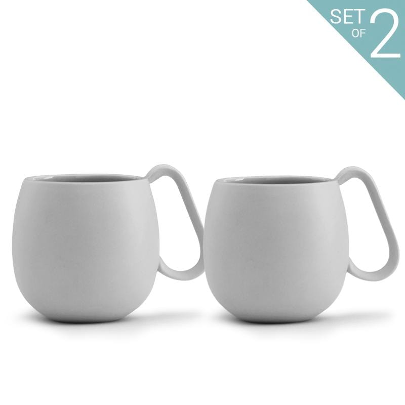 Nina™ Tea Mug - Set Of 2 VIVA Scandinavia Light Gray 