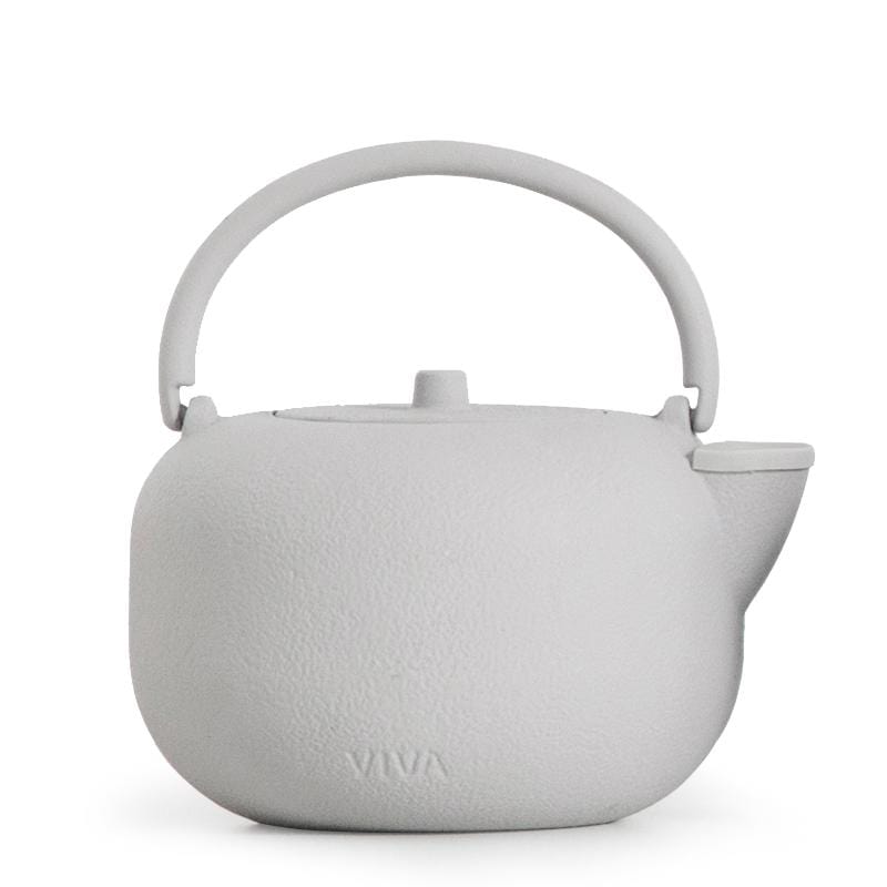 Saga™ Cast Iron Teapot Round Teapots VIVA Scandinavia Grey 