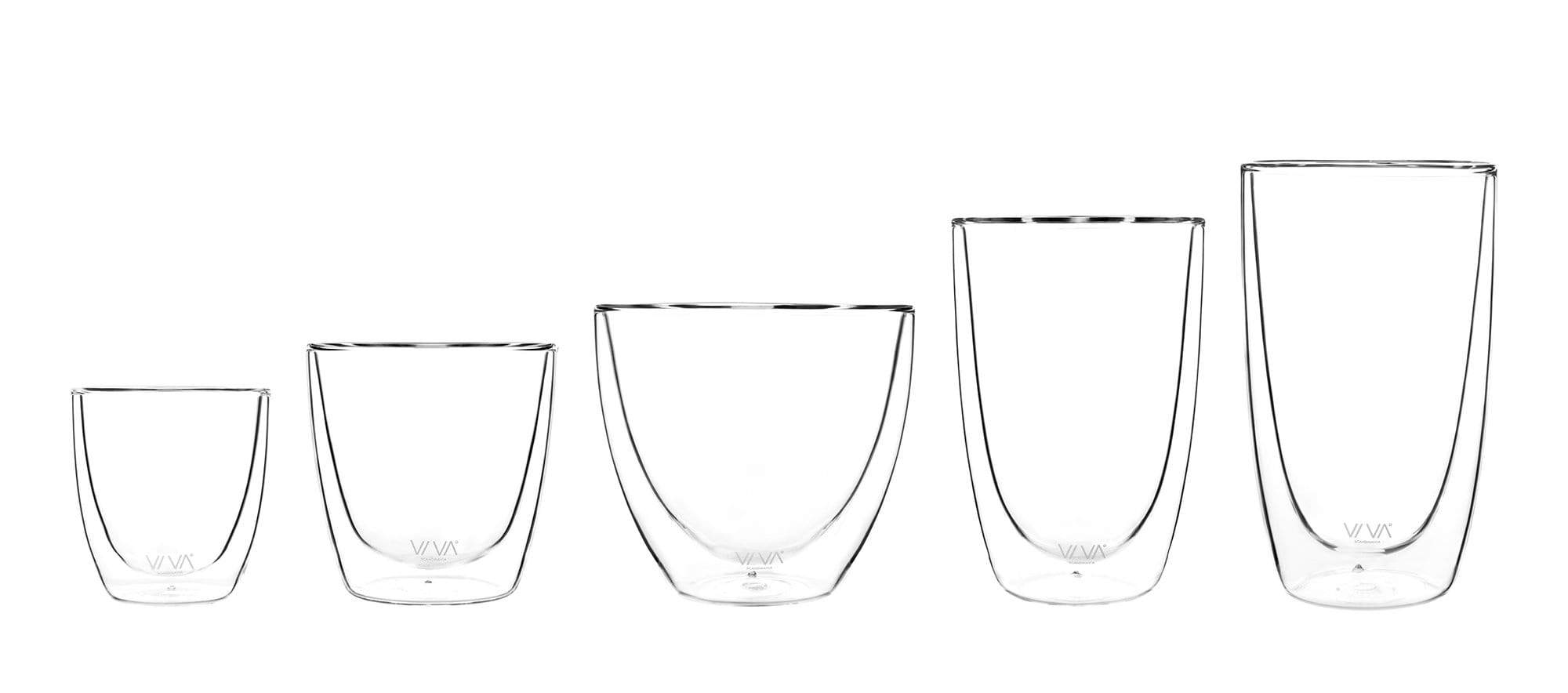 Lauren™ Double Walled Glasses - Set of 2 Cups & Mugs VIVA Scandinavia 